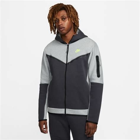 grijs nike tech fleece|tech fleece hoodie.